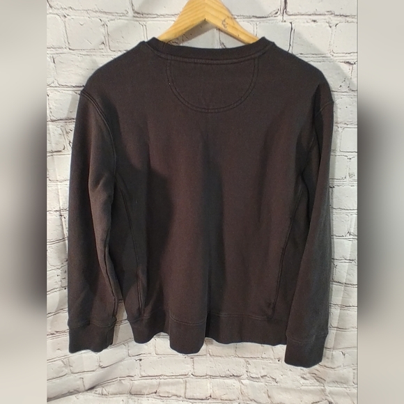 Life is Good Crewneck Black Sweatshirt " Do What You Love" " Holiday Print" M - Picture 2 of 13